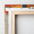 Obraz na płótnie 30x30 - Abstrakcja olejna - kształty i kolory - abstrakcja, olejna