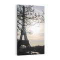 Obraz na płótnie 50x70 - Wieczorny spacer przy Wieży Eiffla - Paryż, Wieża