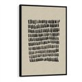Obraz w ramie 70x100 - Echa Zapomnianych Wymiarów - nowoczesna sztuka, plakat - rama czarna