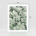 Plakat bez ramy 30x40 - Liście w Jasnych Odcieniach Zielonego - liście, jasna zieleń fotografia