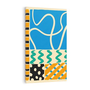 Obraz na płótnie 80x120 - Etno Boho - etno ornamenty, boho klimat