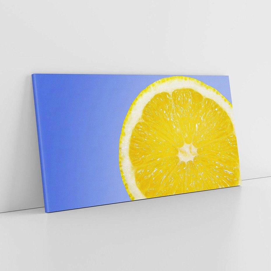 Obraz na płótnie 120x60 - Cytryna Żywa Energia - cytryna, owoce