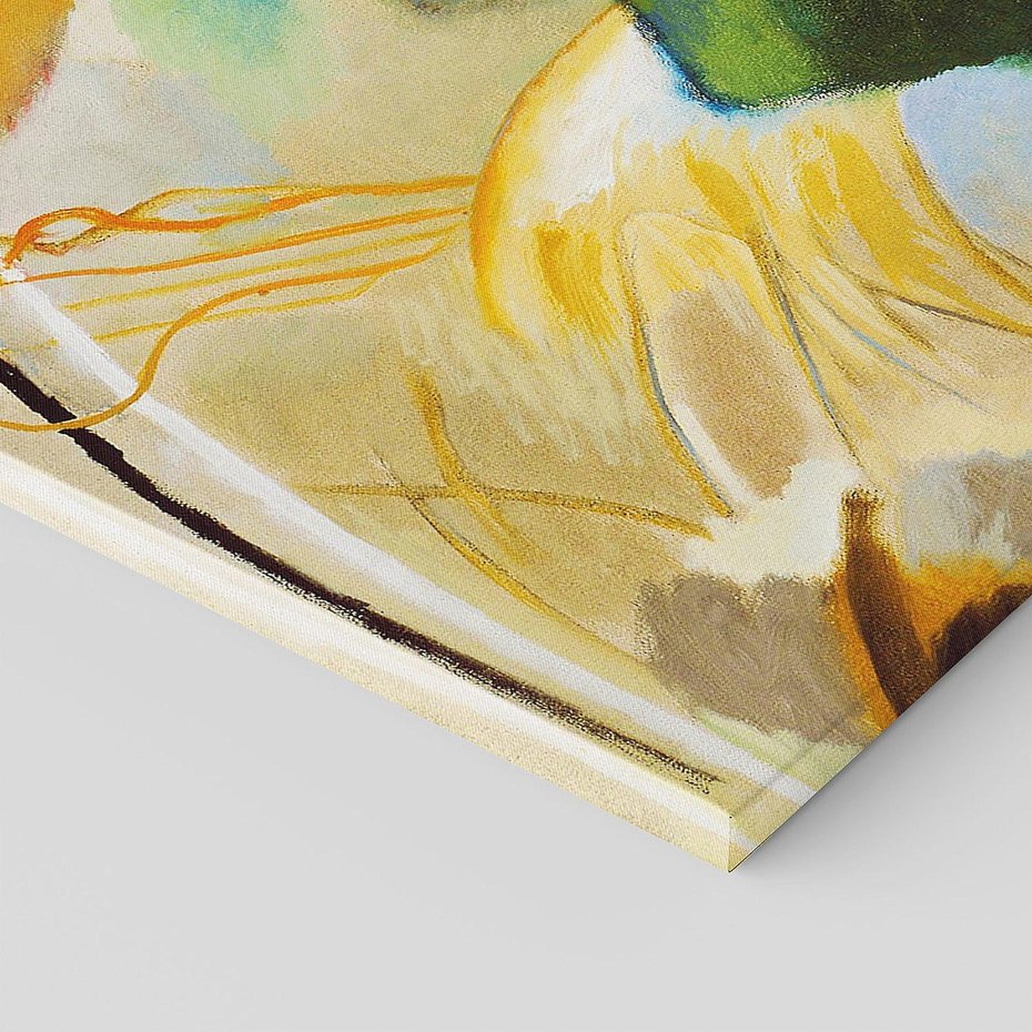 Obraz na płótnie 100x50 - "Obraz z Zielonym Centrum" (1913) Wassily Kandinsky - Reprodukcja - reprodukcja, obraz na płótnie