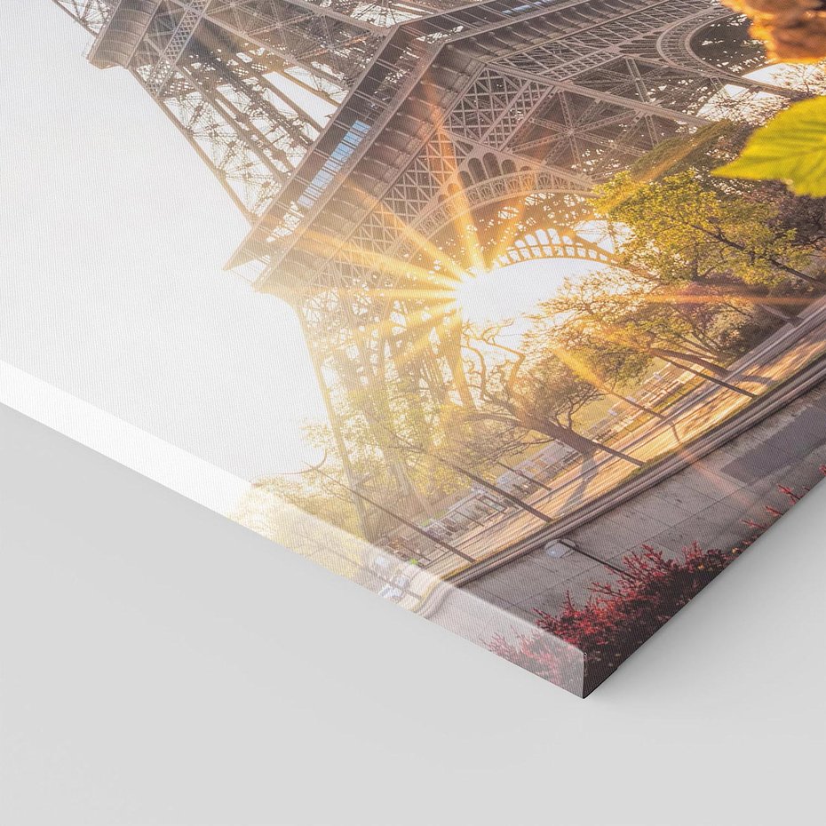 Obraz na płótnie 50x70 - Ikona Paryża - Wieża, Eiffla