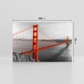 Obraz na płótnie 100x70 - Ikona San Francisco - Most Golden Gate - San, Francisco