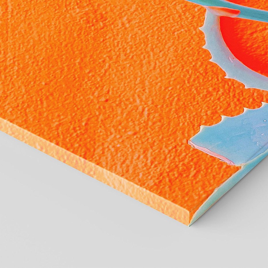 Obraz na płótnie 90x30 - Naturalna Harmonia - kaktusy, liście