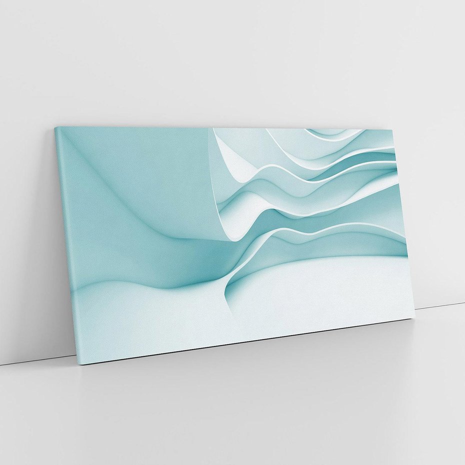 Obraz na płótnie 120x60 - Abstrakcyjne wyrażenie emocji - abstrakcja