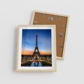 Plakat w ramie 40x50 - Wieża Eiffla w Innej Odsłonie - wieża, Eiffla - rama drewno