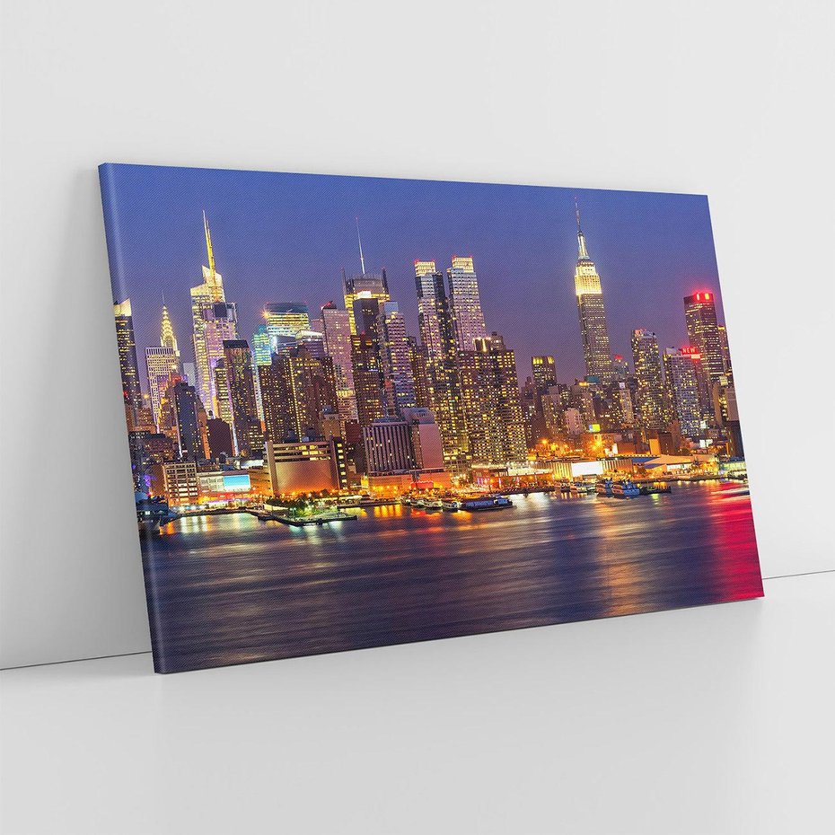 Obraz na płótnie 70x50 - Dusza Ameryki: miasto nieprzespanych nocy - Ameryka, USA
