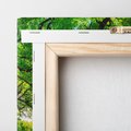 Obraz na płótnie 60x60 - Natura w pełnym rozkwicie - drzewo, niebo