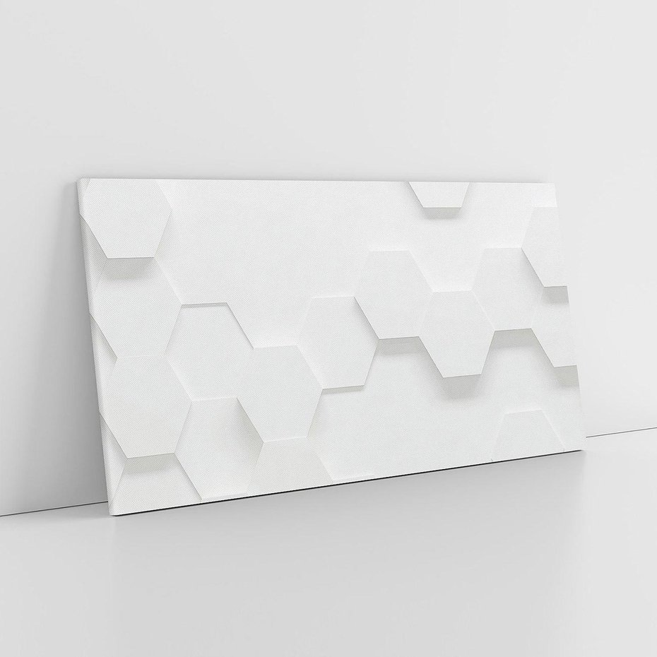 Obraz na płótnie 120x60 - Przestrzenne Zabawy - geometryczne, 3D