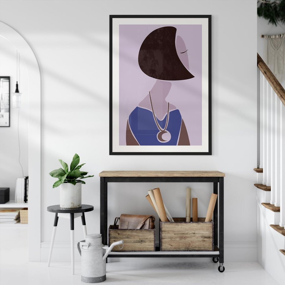 Plakat bez ramy 30x40 - Kobieca Esencja - nowoczesny plakat, modern art