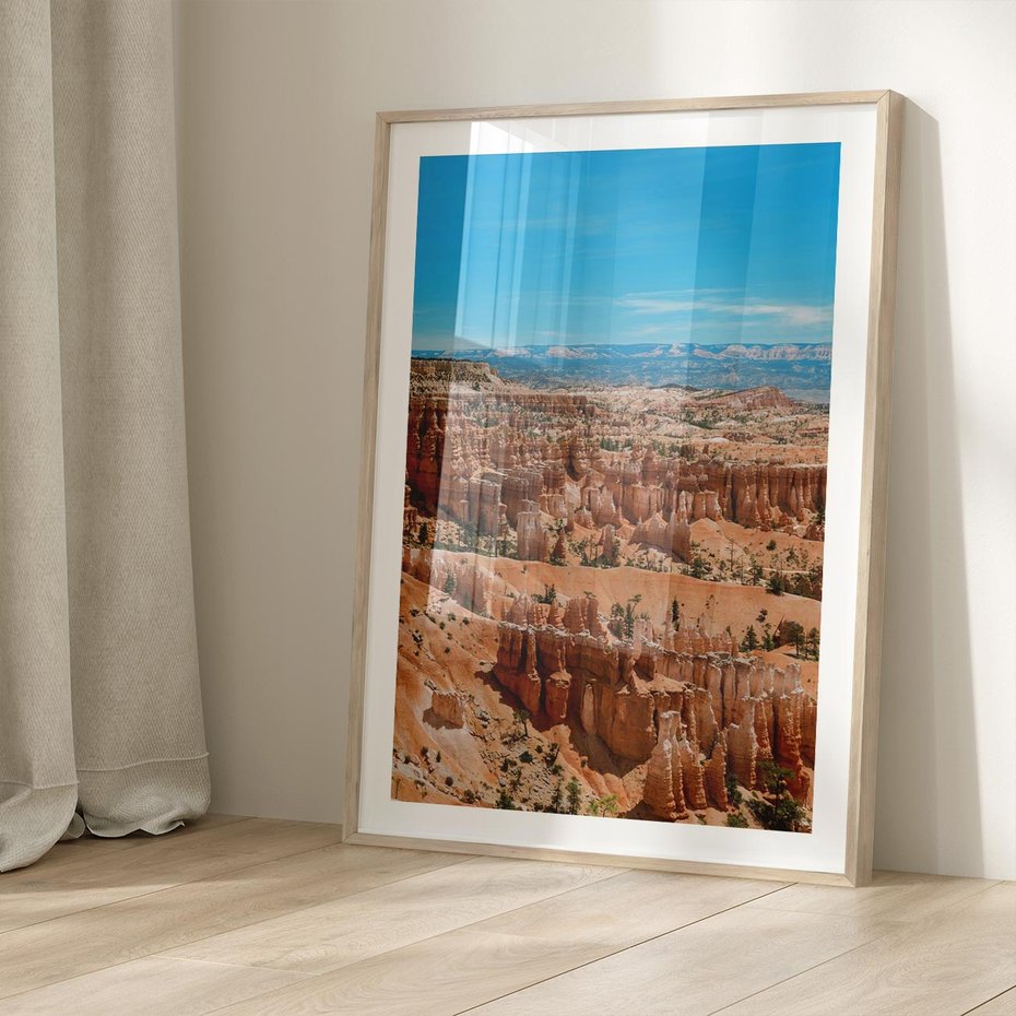 Plakat w ramie 40x50 - Wielki Kanion - wielki kanion, krajibraz - rama drewno