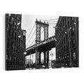 Obraz na płótnie 100x70 - Ikona Miasta - Nowy Jork, most