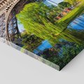 Obraz na płótnie 80x120 - Wieża Eiffla w Paryżu - Eiffla, Paryż