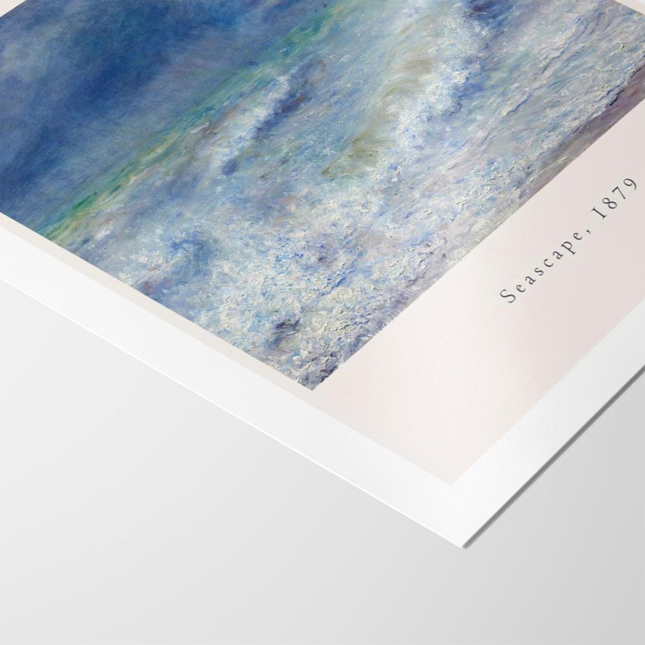 Plakat bez ramy 40x50 - Auguste Renoir: Plakat z Pięknem Morza - auguste renoir, reprodukcja