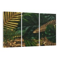 Obraz na płótnie 120x80 - Monstera Liście Kwiat - monstera, liście