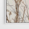 Obraz w ramie 80x80 - Boho gałązki suche - gałązki, suche - rama biała