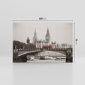 Obraz na płótnie 100x70 - Ikona Londynu - Most - most, Londyn