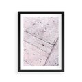 Plakat w ramie 30x40 - Nowoczesna Elegancja - beton, struktura - rama czarna