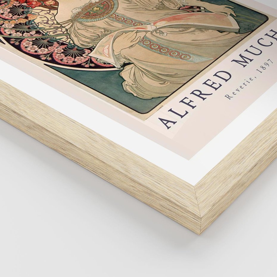 Plakat w ramie 40x50 - Piękno Art Nouveau - plakat, obraz - rama drewno