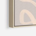 Obraz w ramie 80x120 - Nowoczesne Odbicia - minimalistyczny obraz, nowoczesny - rama drewno