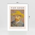 Plakat bez ramy 30x40 - Autoportret van Gogha - van gogh, autoportret