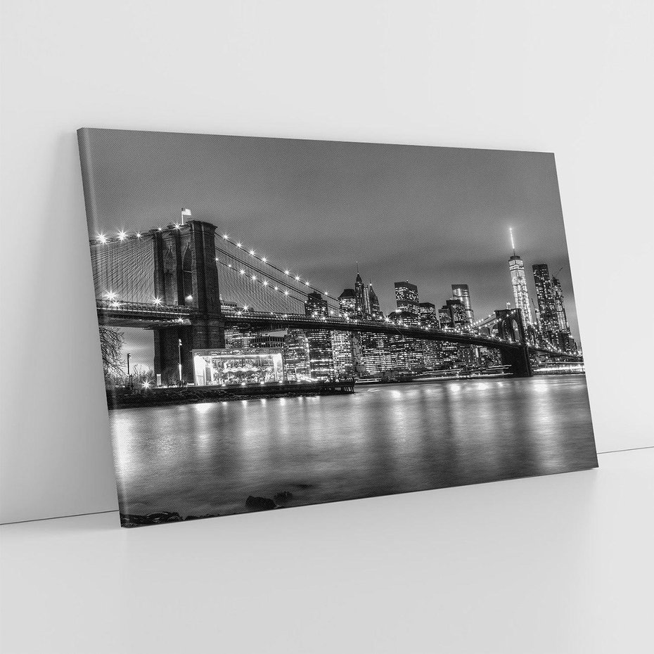 Obraz na płótnie 100x70 - Symbole Nowego Jorku - most, Nowy Jork