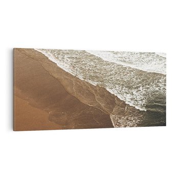 Obraz na płótnie 120x60 - Spokój nad plażą - plaża, morze