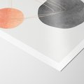 Plakat bez ramy 30x40 - Złoty Blask Abstrakcji - abstrakcja, nowoczesny plakat