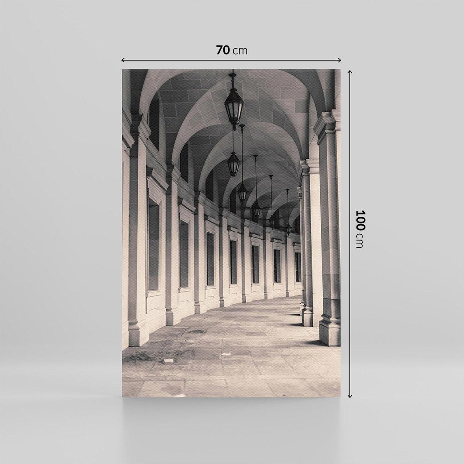 Obraz na płótnie 70x100 - Kolumny Elegancji - architektura, kolumny