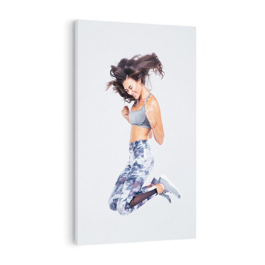 Obraz na płótnie 50x70 - Sportowy Ducha: Energia i Siła - fitness, sport