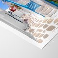 Plakat bez ramy 30x40 - Santorini: urok Grecji - Santorini, Grecja