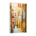 Obraz na płótnie 70x100 - Odkryj tajemnice miasta - uliczka, perspektywa