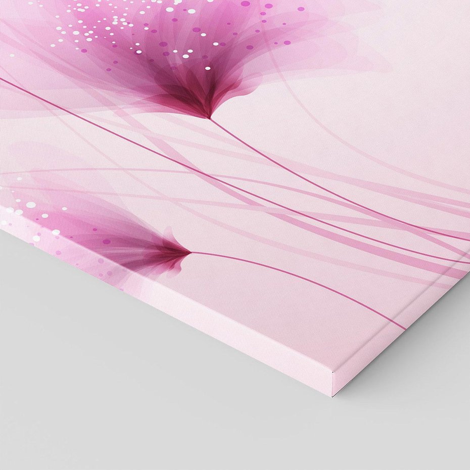 Obraz na płótnie 50x70 - Akwarelowe Kwiaty w Pastelach - kwiaty, akwarelowe