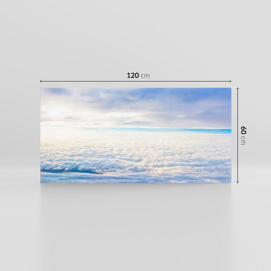 Obraz na płótnie 120x60 - nieskończoność nad głową - niebo, chmury