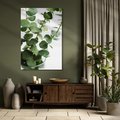 Obraz na płótnie 70x100 - Zielone eukaliptusy - eukaliptus, liście