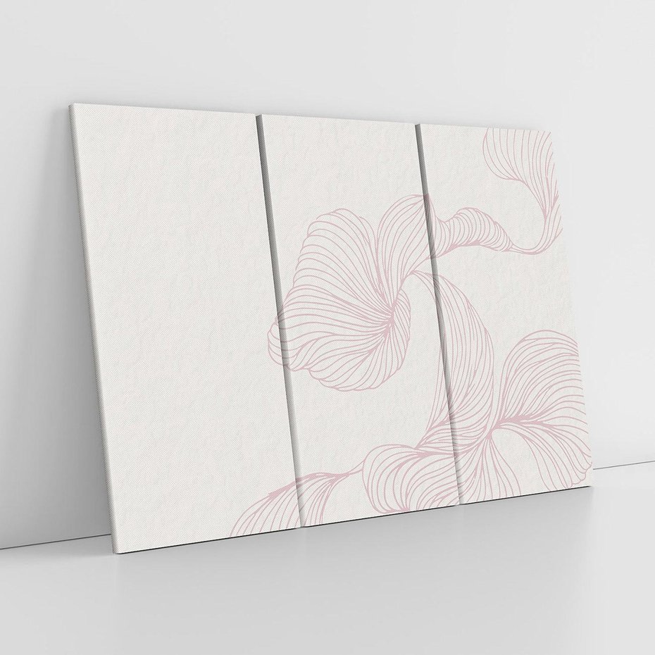 Obraz na płótnie 120x80 - Szept marzeń i tajemnic - abstrakcyjne, roślinne ornamenty