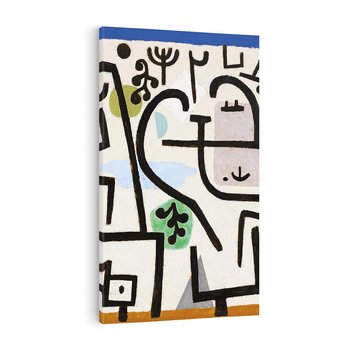 Obraz na płótnie 80x120 - Rich Port 1938, Paul Klee - Reprodukcja - reprodukcja, obraz na płótnie