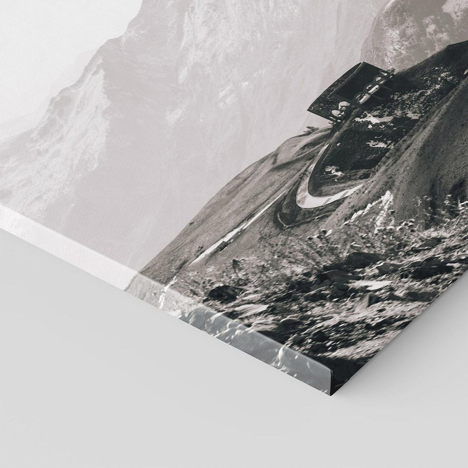 Obraz na płótnie 120x80 - Wzgórza w Bieli - górski krajobraz, punkt widokowy