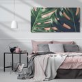 Obraz na płótnie 120x60 - Monstera Liście - monstera, liście