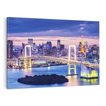 Obraz na płótnie 120x80 - Tokio - pulsujące serce Japonii - Tokio, Japonia