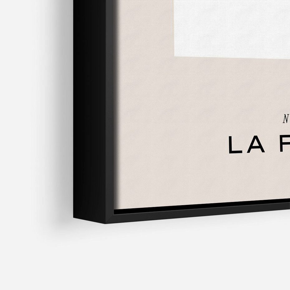 Obraz w ramie 70x100 - Boho Harmonia Stylu - abstrakcyjna sztuka, akt - rama czarna