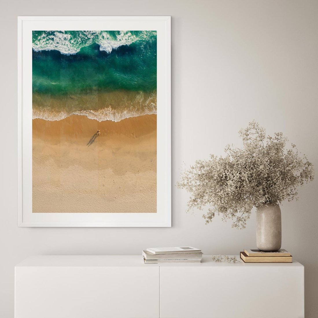 Plakat bez ramy 40x50 - Oaza Relaksu - plaża, morze