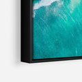 Obraz w ramie 50x70 - Siła i Spokój - morze, ocean - rama czarna