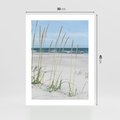 Plakat bez ramy 30x40 - Przytulna Śródziemnomorska Trawa - plaża, trawy