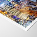 Plakat bez ramy 30x40 - Wzgórza Mieściny - wieżowce, miasto