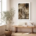Plakat bez ramy 30x40 - Natura Pod Lupą - pień drzewa, przekrój