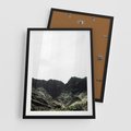 Plakat w ramie 50x70 - Górska Potęga - górski krajobraz, góry - rama czarna
