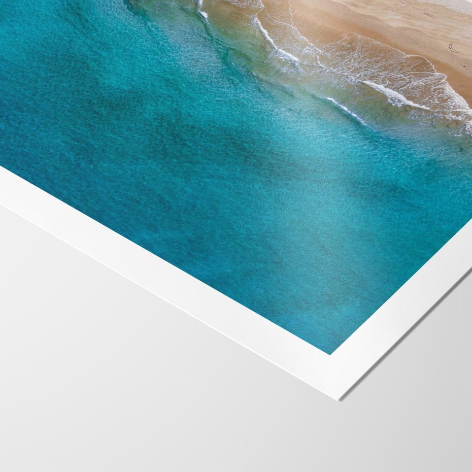 Plakat bez ramy 30x40 - Spokój nad morzem - morze, plaża